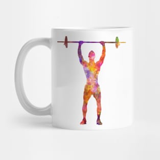 body buiding man isolated Mug